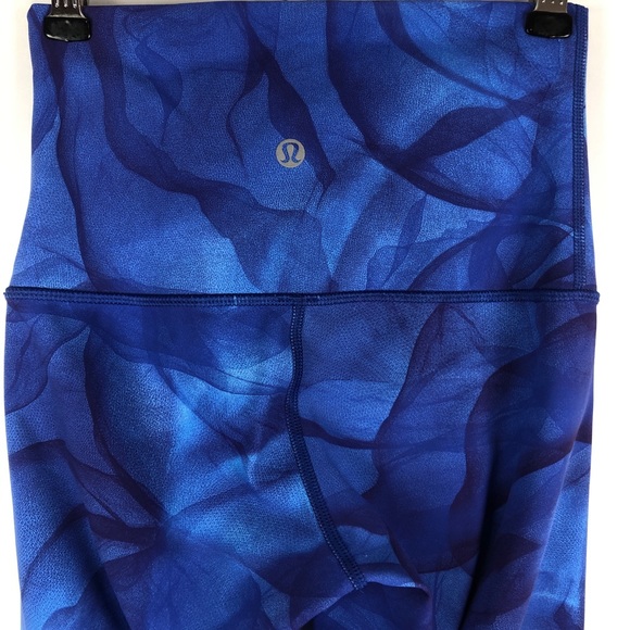 Lululemon Wunder Under Crop (Hi-Rise) (21") Midnight Tulle Multi Luxtreme - Picture 7 of 13